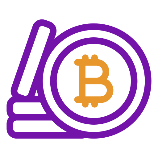 bitcoin criptográfico icono gratis