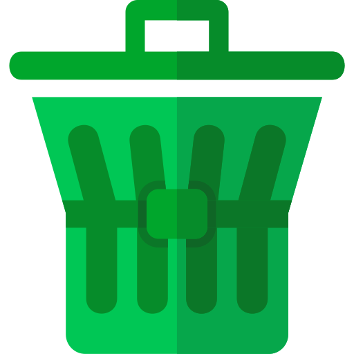 papelera de reciclaje icono gratis