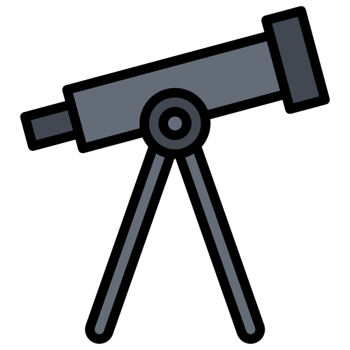 Telescope free icon Telescope free icon