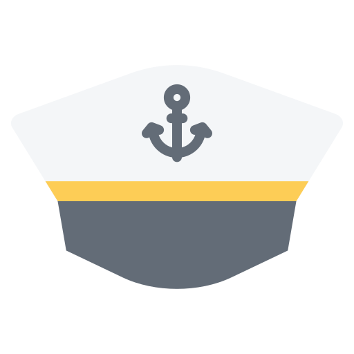 Captain cap free icon Captain cap free icon