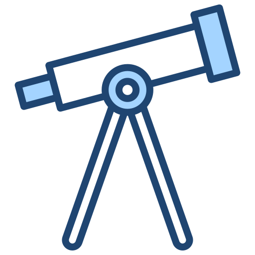 Telescope free icon