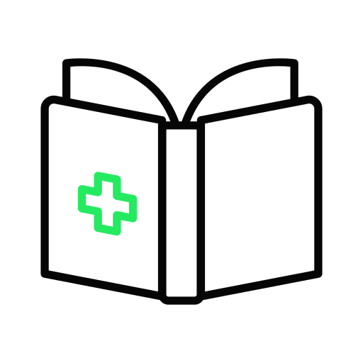 libro medico icono gratis