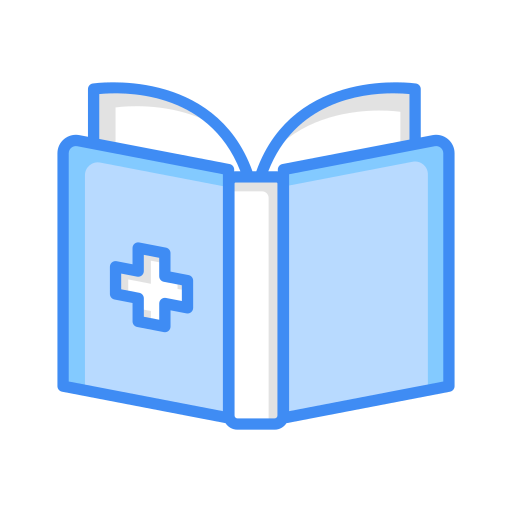 libro medico icono gratis