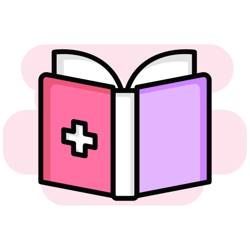 libro medico icono gratis