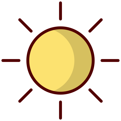 Sun free icon