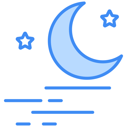 nuit claire Icône gratuit nuit claire Icône gratuit