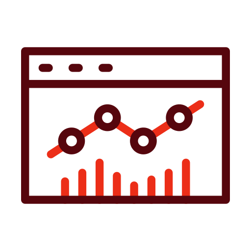 visualización de datos icono gratis