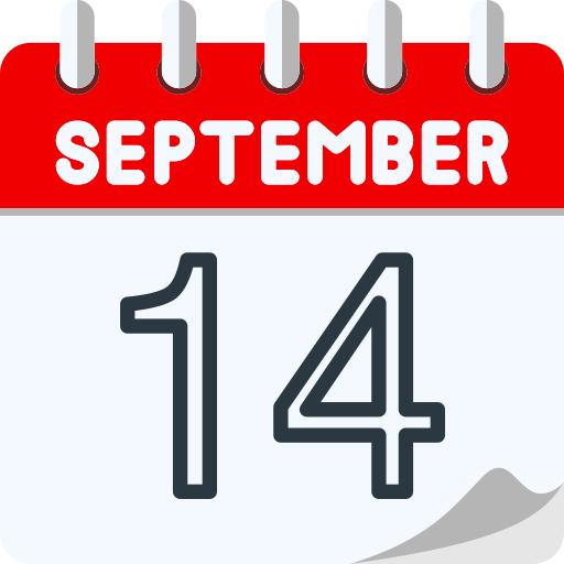 setembro grátis ícone