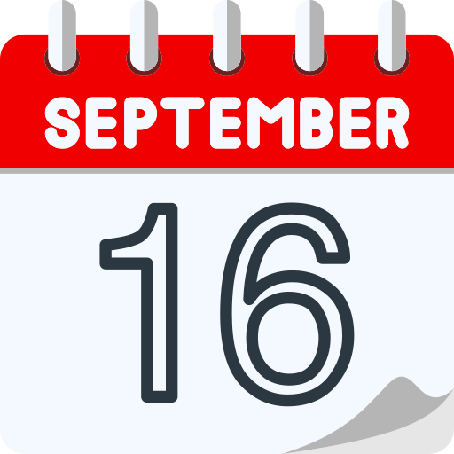 setembro grátis ícone