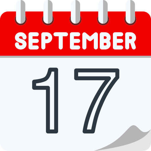 setembro grátis ícone