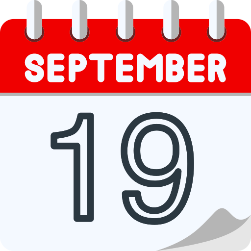 setembro grátis ícone