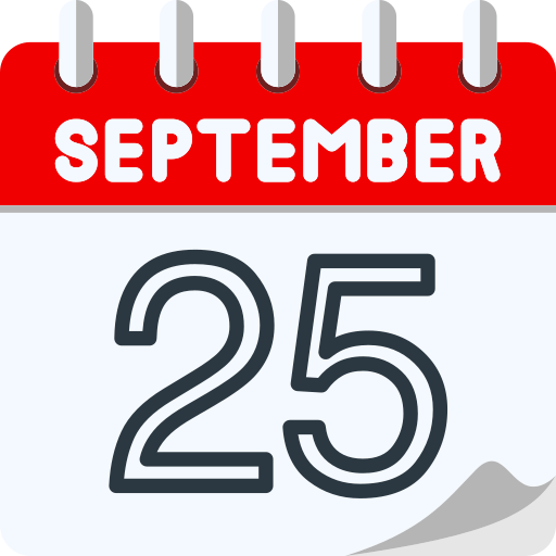 setembro grátis ícone