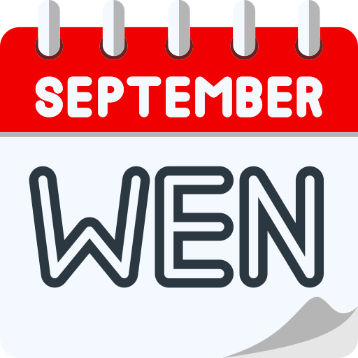 setembro grátis ícone