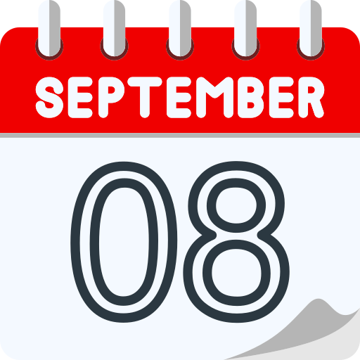 setembro grátis ícone