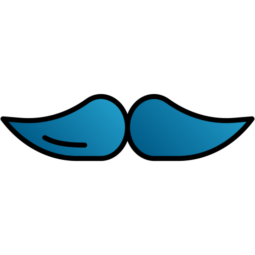 bigote icono gratis