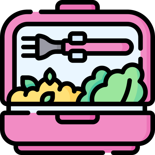 caja de almuerzo icono gratis