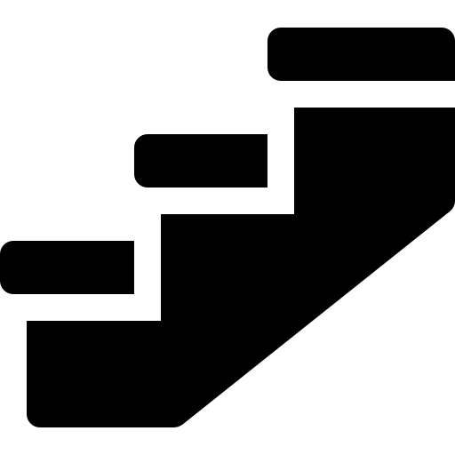 escalera icono gratis