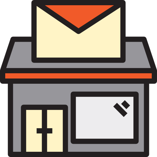 oficina postal icono gratis