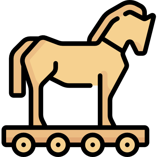 caballo de troya icono gratis