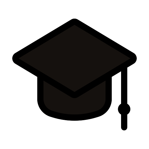 graduación icono gratis