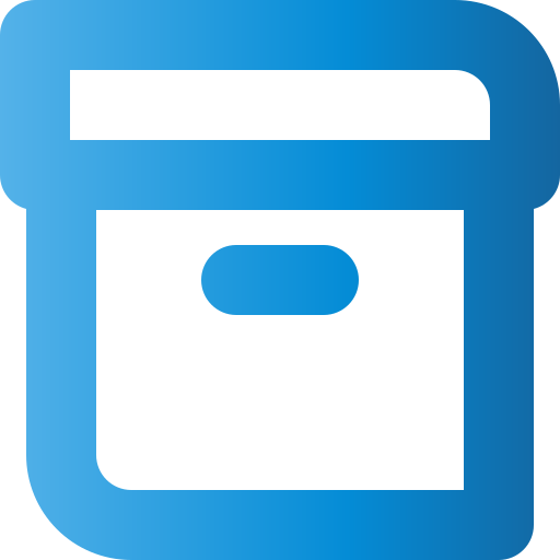 Storage box free icon