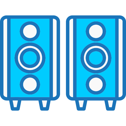 Loudspeaker free icon
