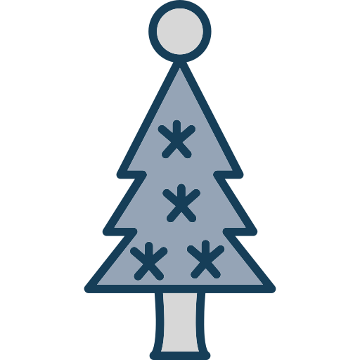 árbol de navidad icono gratis