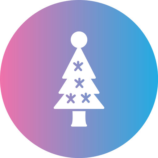 árbol de navidad icono gratis