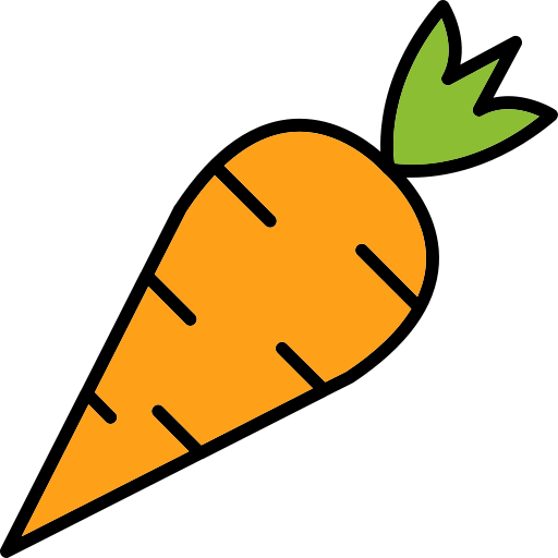zanahoria icono gratis
