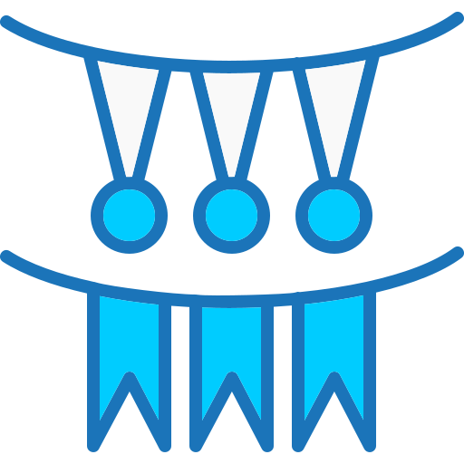 guirnaldas icono gratis