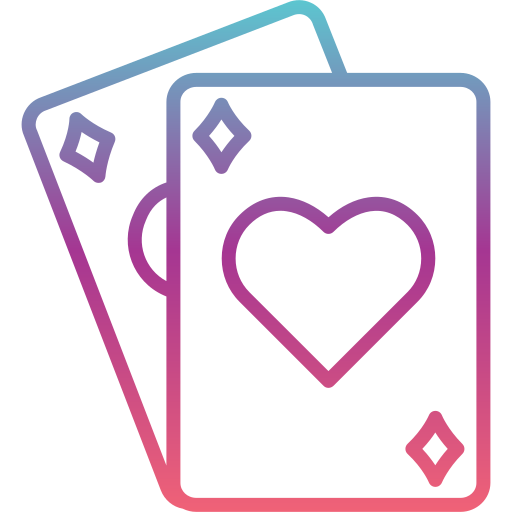 cartas de póquer icono gratis