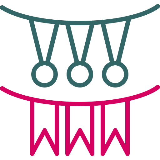 guirnaldas icono gratis