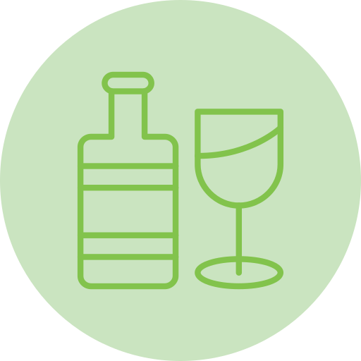 copa de vino icono gratis