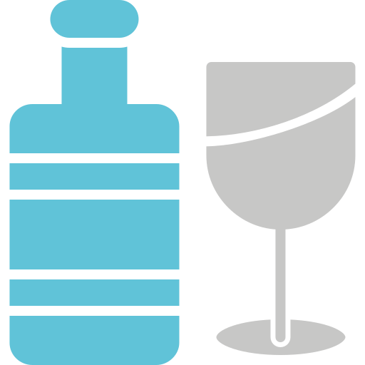 copa de vino icono gratis