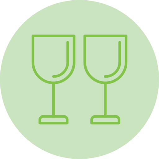 copa de vino icono gratis
