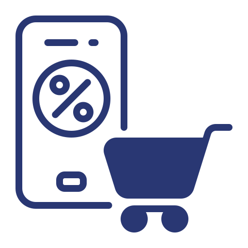 Internet shopping free icon