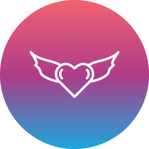 ailes de coeur Icône gratuit ailes de coeur Icône gratuit