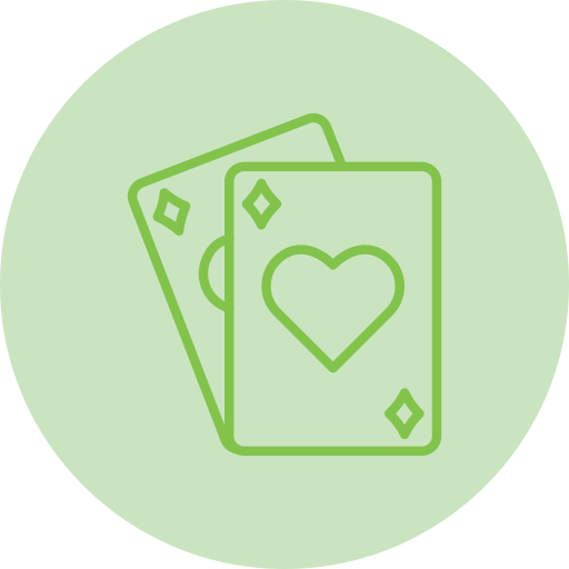 cartas de póquer icono gratis