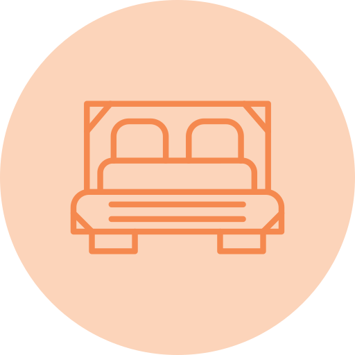 Bed free icon