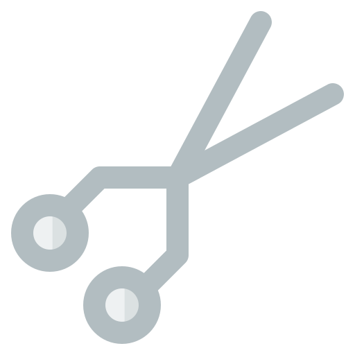 Scissor free icon