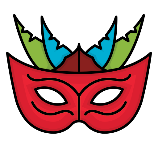 Mardi gras free icon