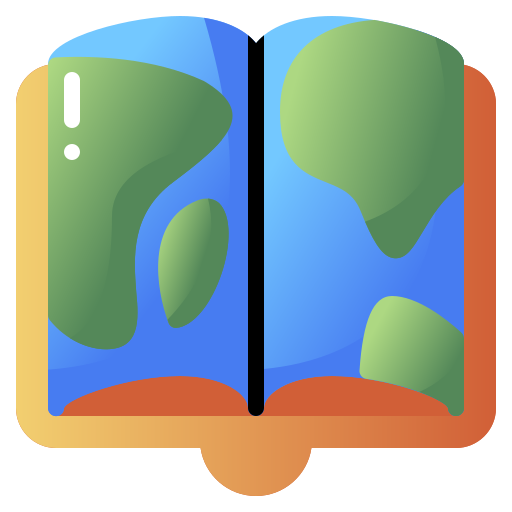 geografía icono gratis