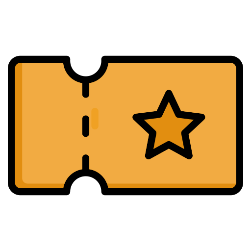 Ticket free icon