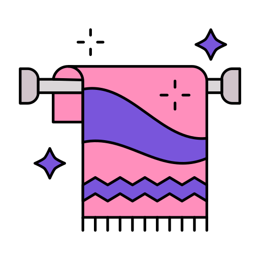 Towel hanger free icon