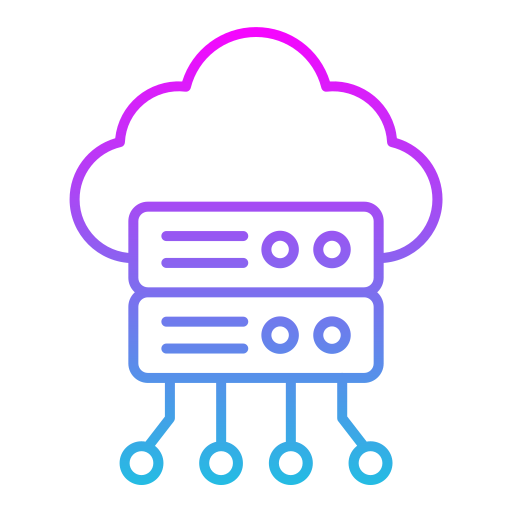 servidor en la nube icono gratis