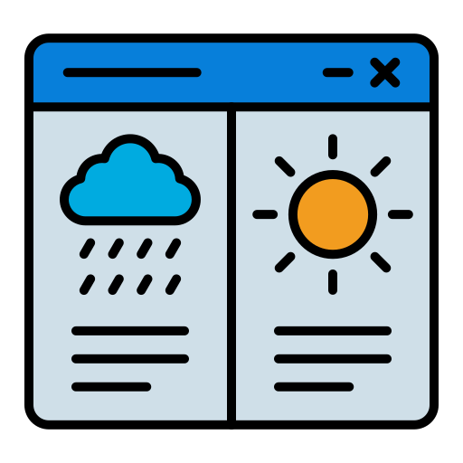 pronóstico icono gratis
