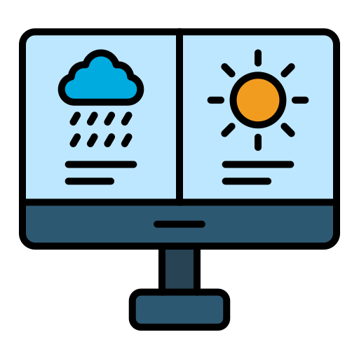 meteorología icono gratis