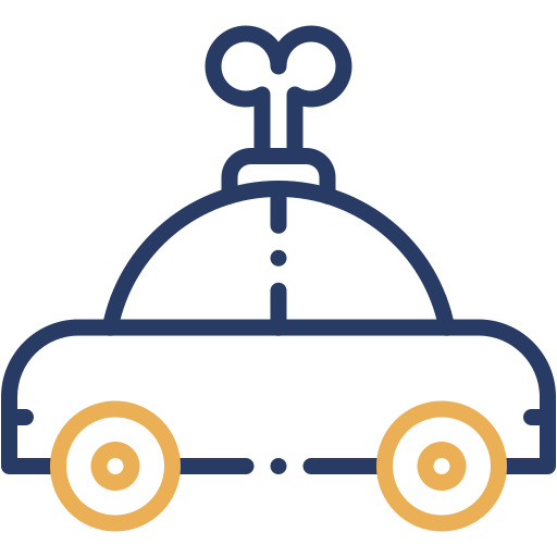 coche de juguete icono gratis
