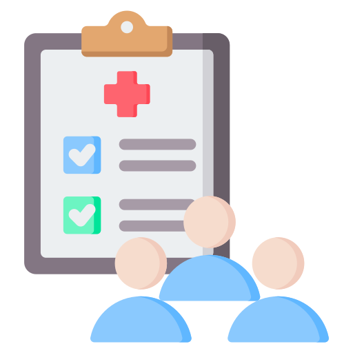 informe médico icono gratis