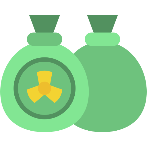Garbage free icon Garbage free icon